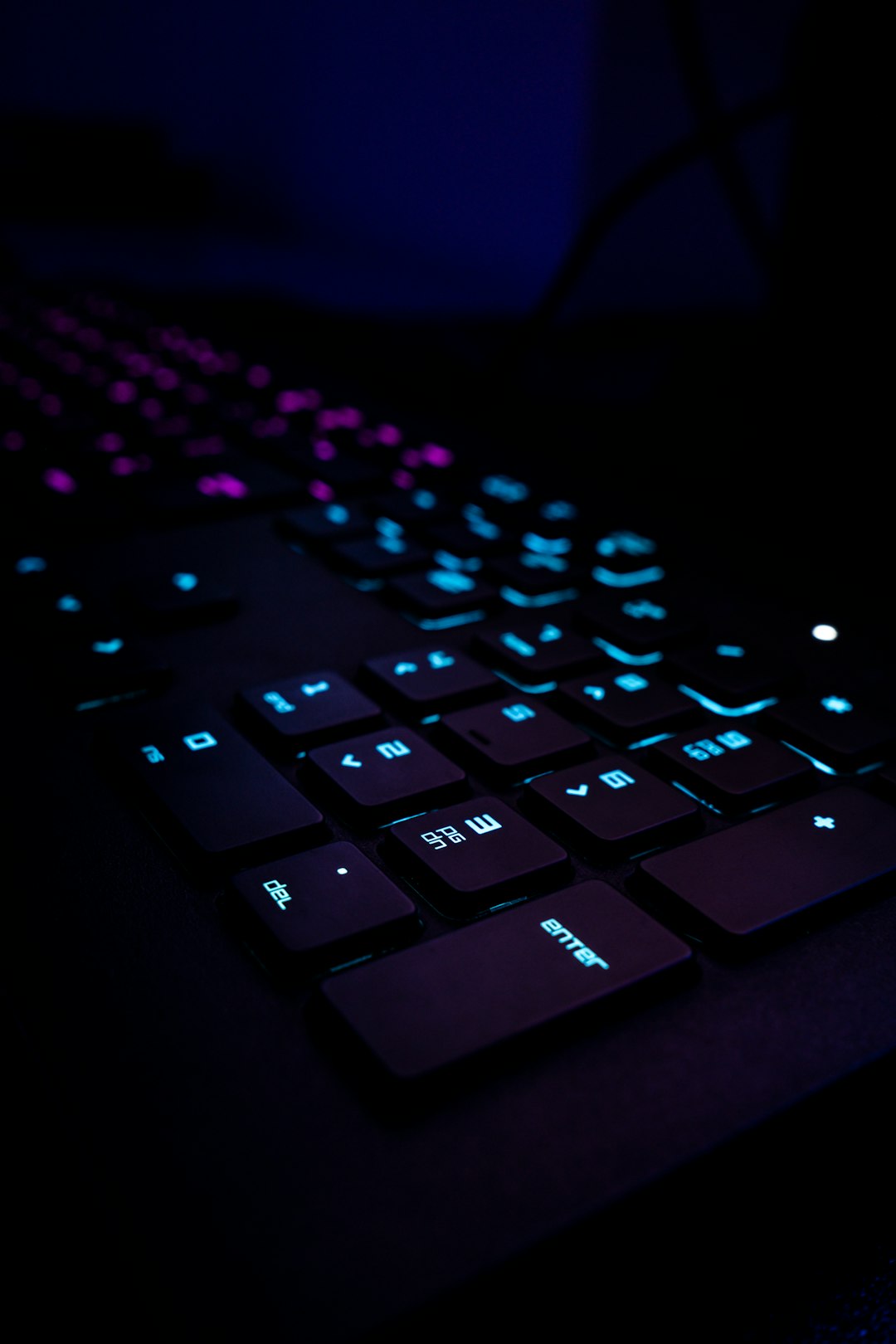 Razor Gaming keyboard Neon
